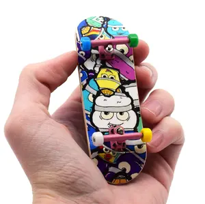 32mm Prolific Gen2 Fingerboard Complete - "Bubble Bushing Collage" Graphic - Gen2 Prodigy Trucks + Pro Duro Bubble Bushings