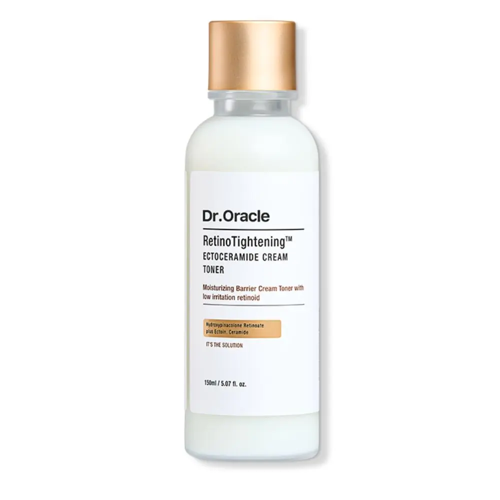 [Dr.Oracle]  Retinoid Ectoin Ceramide Milk Toner - Hydrating Moisturizer Toner for Adults, All Skin Types, with HPR Retinoid, Niacinamide, Ectoin, Skin Repair, Alcohol-Free, Fragrance-Free, Single Item Hydrate Hydrating