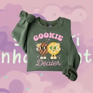 Cookie Dealer Shirt, Scout Cookie Hoodie, Scout Cookie Sweater, Cookies Season T-shirt, Cookies Lover Shirt, Camping Tee