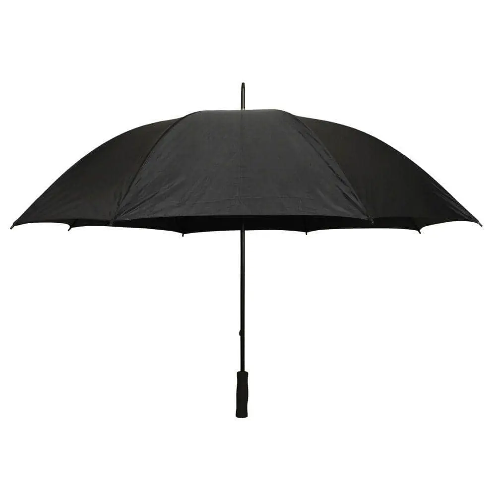 NEW 5 ft. Golf Umbrella in All Black - Compact, Durable, Wind-Resistant Design FIRM GRIP
