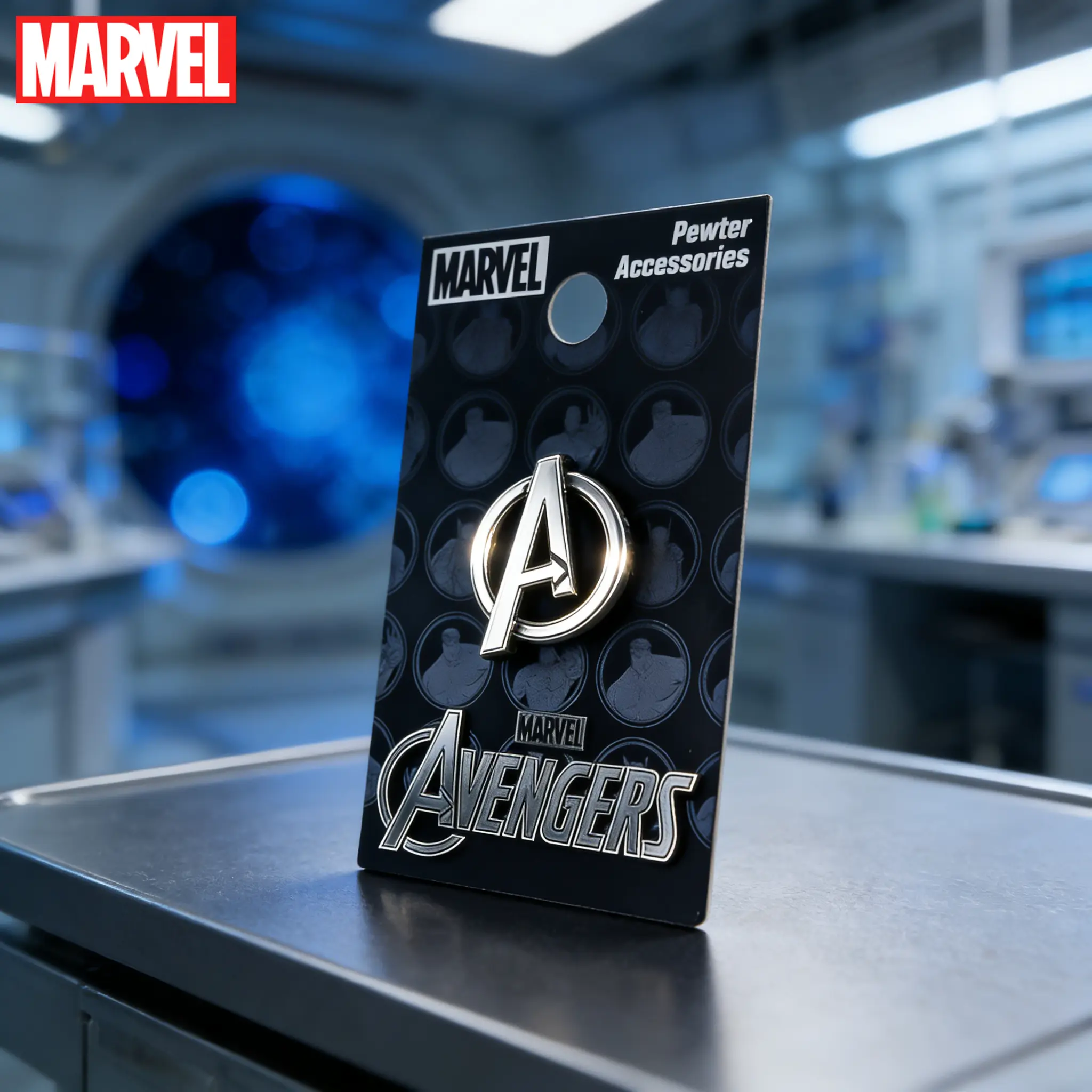 Marvel Avenger Pin 1PC Officially Licensed Cool Action Superhero Anime Brooch Backpack Decoration Jacket Lapel Anti-Rust Exquisite Alloy Enamel Gift