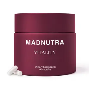 MADNUTRA Vitality Blend - Epimedium Extract 10% Icariin for Energy & Circulation Support - Non-GMO Gluten-Free Soy-Free Dietary Supplement