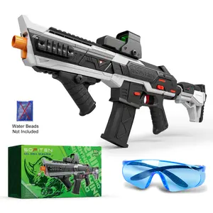 SOFITEN RHINO Electric Gel Ball Blaster -  High Speed 200 FPS Full-auto water ball Blaster 14+Toy gun set with Goggles; Electric Mag Auto-feeding for Outdoor Activities Shooting Game Birthday gift *Eco-Friendly (Gel Balls Not Included)