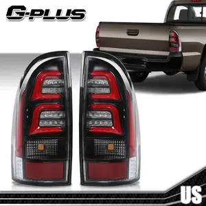 3D LED Tube Bar Tail Light Brake Lamps New Fit For 2005-15 Toyota Tacoma G-PLUS
