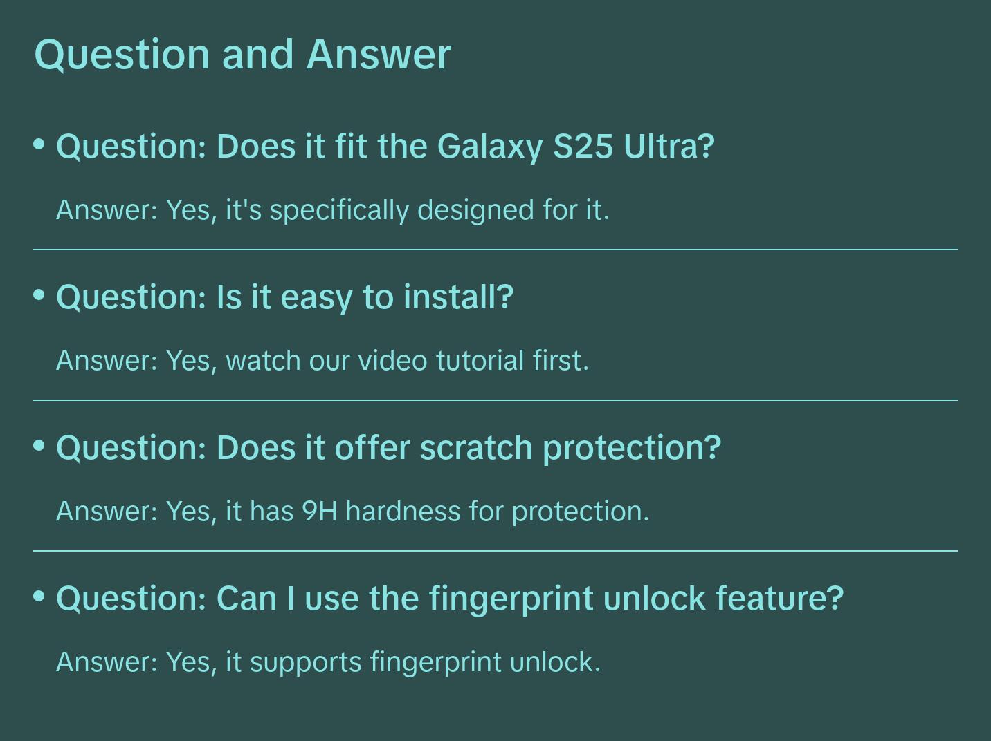 [2+2 Pack] Privacy Screen Protector Compatible with Galaxy S25 Ultra 5G - 2 Tempered Film + 2 Camera Lens Glass, High Clarity, Bubble Free, Anti-Spy Protection - Anti-Shatter Cases Protective