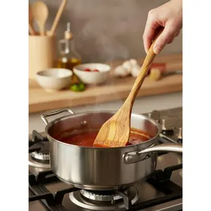 Olive Wood Corner Spoon