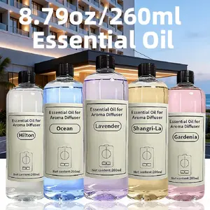 260ml Aromatherapy Oils, Five Scents - Suitable for diffusers, humidifiers, and candle making - Perfect gift set for women, Valentine's Day, birthdays, and Christmas - Leak-proof and elegantly packaged, a wonderful home fragrance.