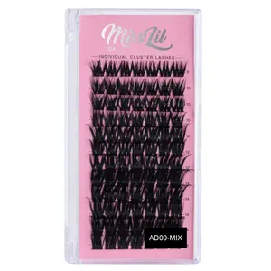 DIY Individual Cluster Lashes AD-09 Small MIX Tray