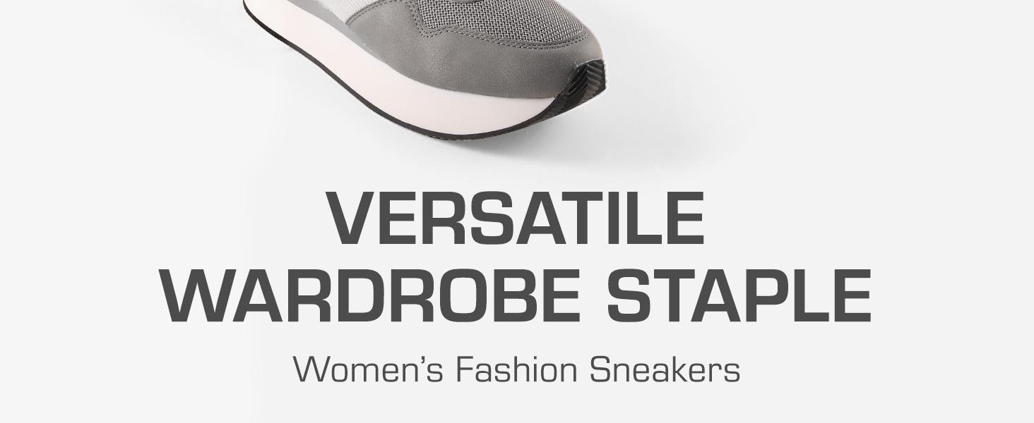 DREAM PAIRS Women Chunky Platform Lightweight Lace Up Casual Fashio Ray Sneaker