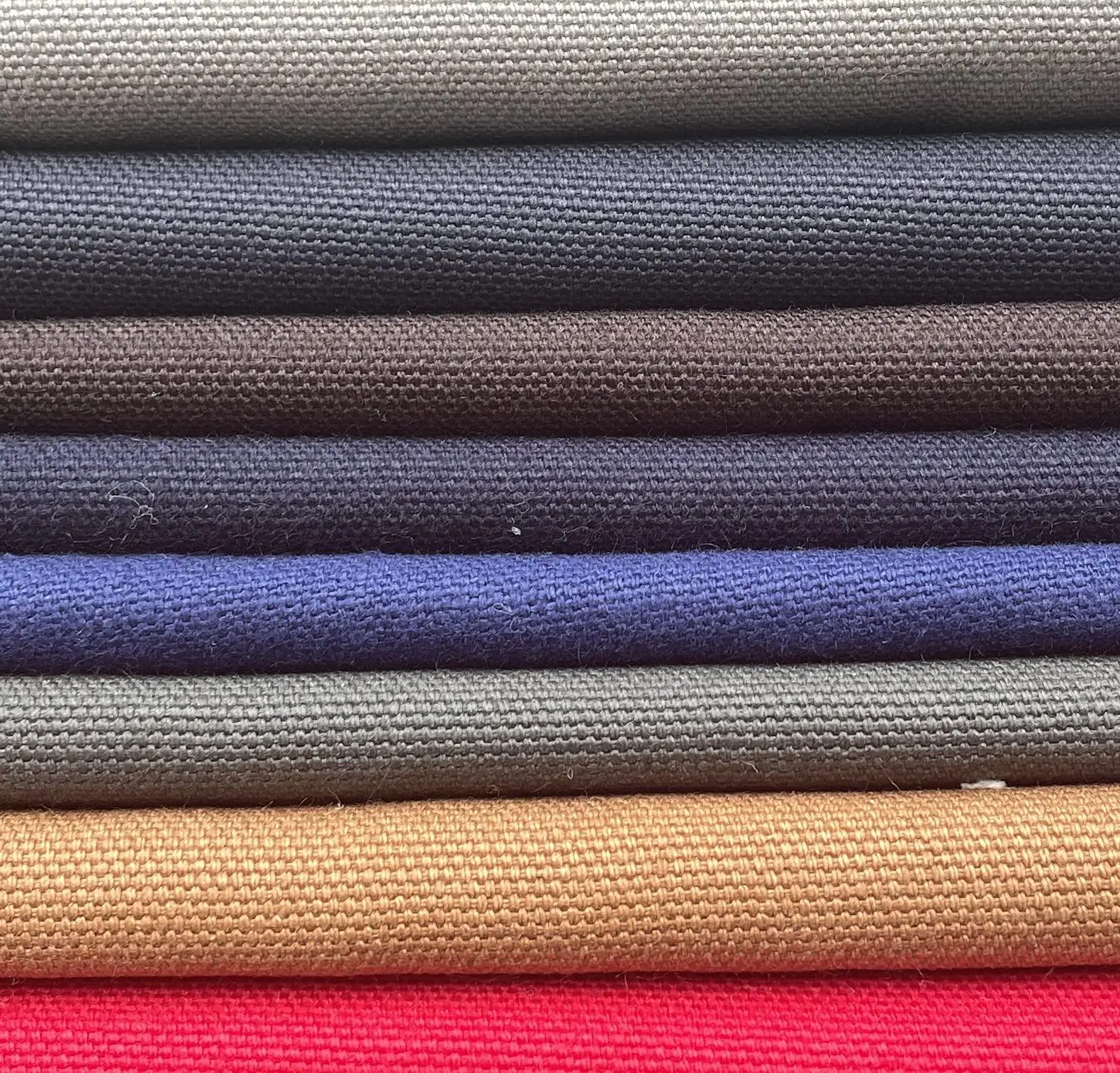 68" 100% Cotton Canvas Woven Fabric - 12 oz, 6 oz per Square Yard, USA-Made for Apparel & Upholstery Use, Sold By the Yard