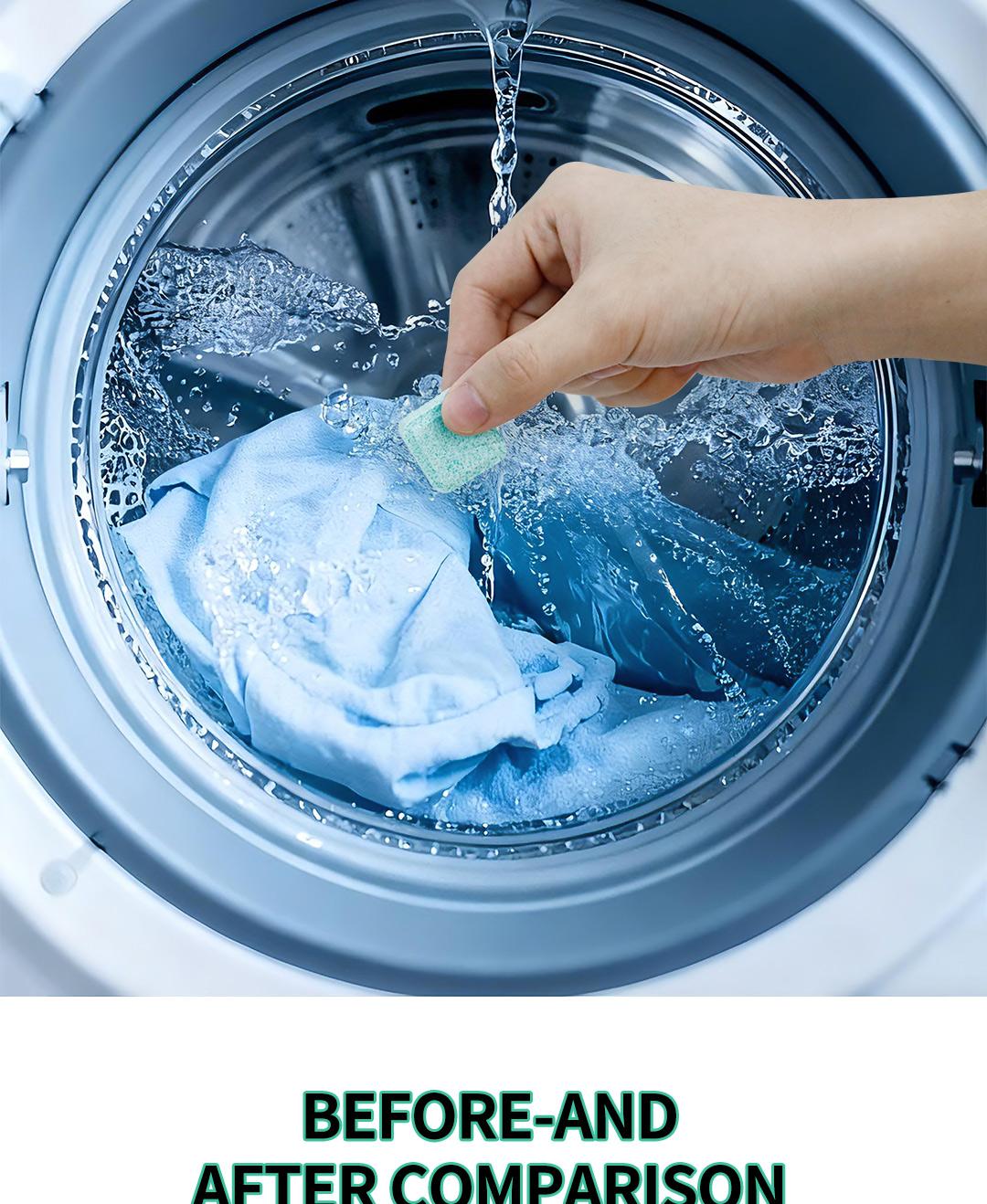SOPAMI Eco-Friendly Washing Machine Cleaner Fights Pet Odors & Hair Build-Up for Fresh Clean Machines