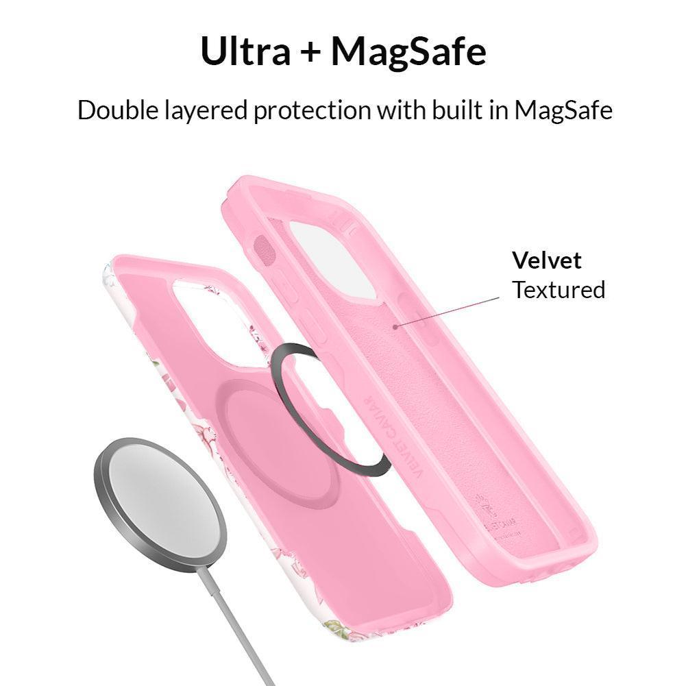 Velvet Caviar Posie Pink Bow iPhone Case – Cute & Stylish Shockproof Phone Cases with Durable Protection