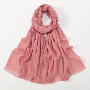 Bamboo Cotton Hijab Scarf(MH208)