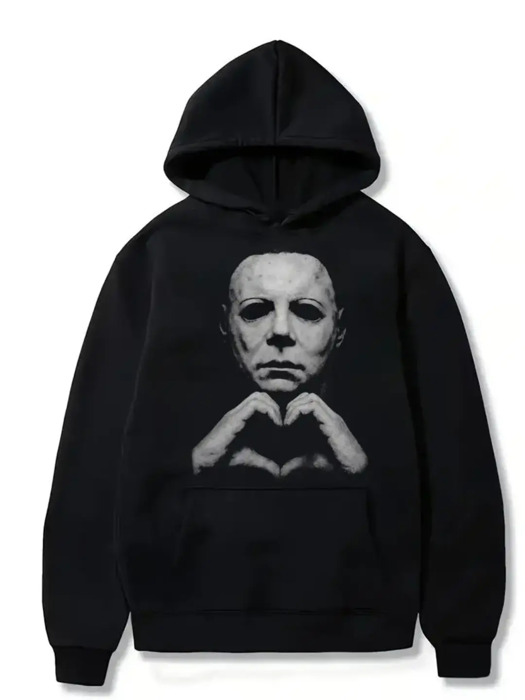 Michael Myers Heart Shirt, Horror Movie Tee, Hoodie and Sweatshirt for autumn and winter,Halloween Gift, Slashers Tshirt, Retro Graphic, Spooky Season, Unisex T-shirt