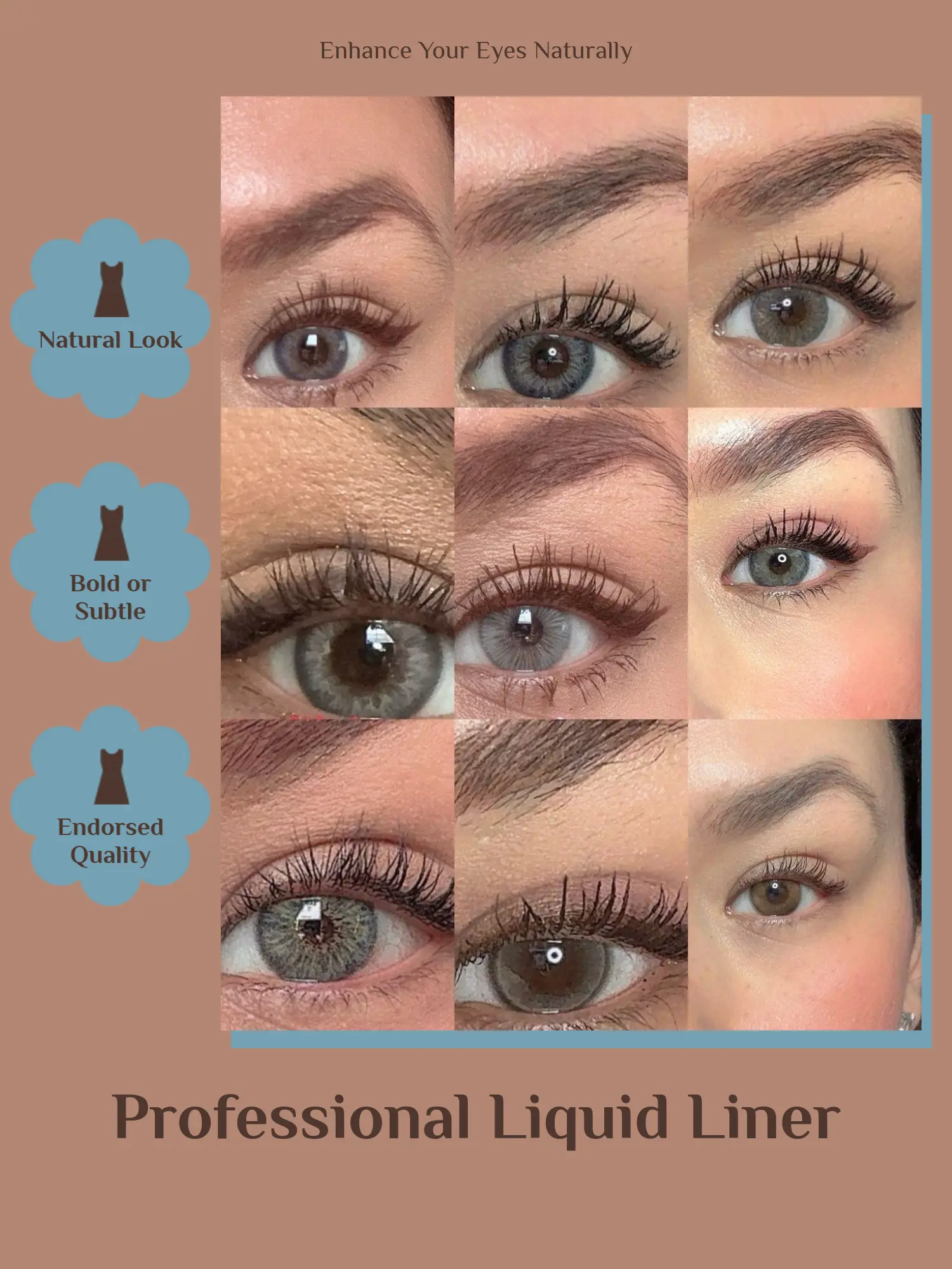Liquid Eyeliner, Professional Eye Makeup Supply