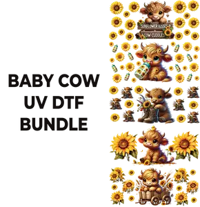 BABY COW UV DTF BUNDLE FOR CUPAMKING BABY COW UV DTF BUNDLE FOR CUPAMKING