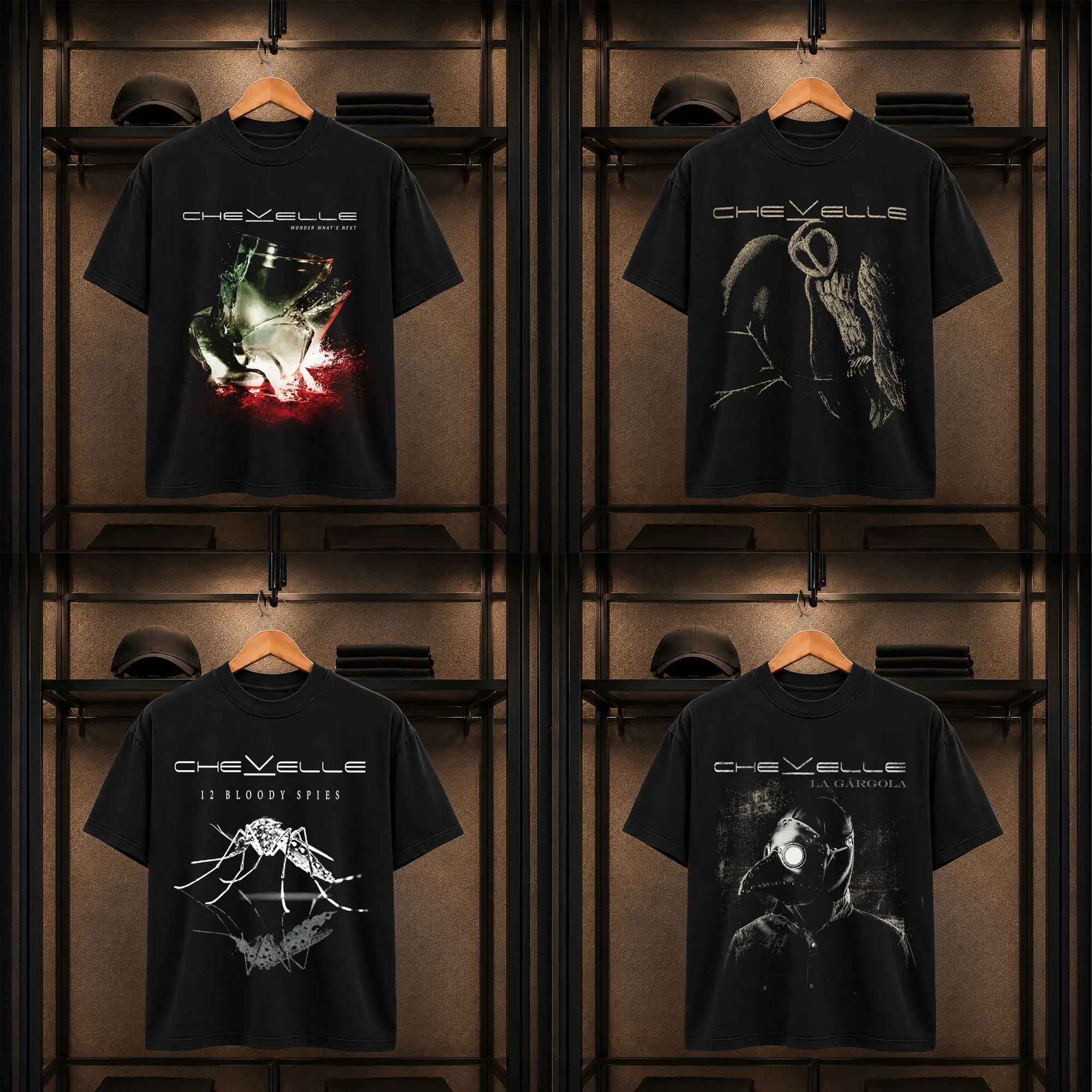 [Collection] Vintage Chevelle band 90s Band Short-Sleeve Crewneck Comfort T-Shirt, Alternative Band Merch, 90s Vintage Grunge Graphic Tee, Summer Streetwear Outfit, Gift For Him, Gift For Friend