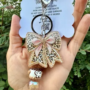 Acrylic Keychain with Beads Live Claims