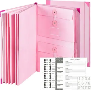 Document Organizer | Life Binder for Important Documents-Thin,easy access,smart storage,for Baby Passports,Birth Certificates&Important Papers,Office&Home Storage,For Mom