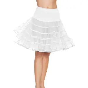 Knee Length Layered Petticoat Costume Skirt
