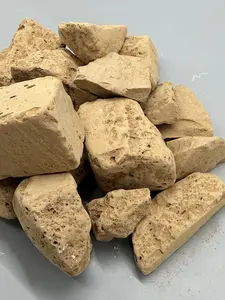 Natural Yellow Clay Lump | Edible Cosmetic Grade Earth Chunk Slightly Sticky 4oz（113g）