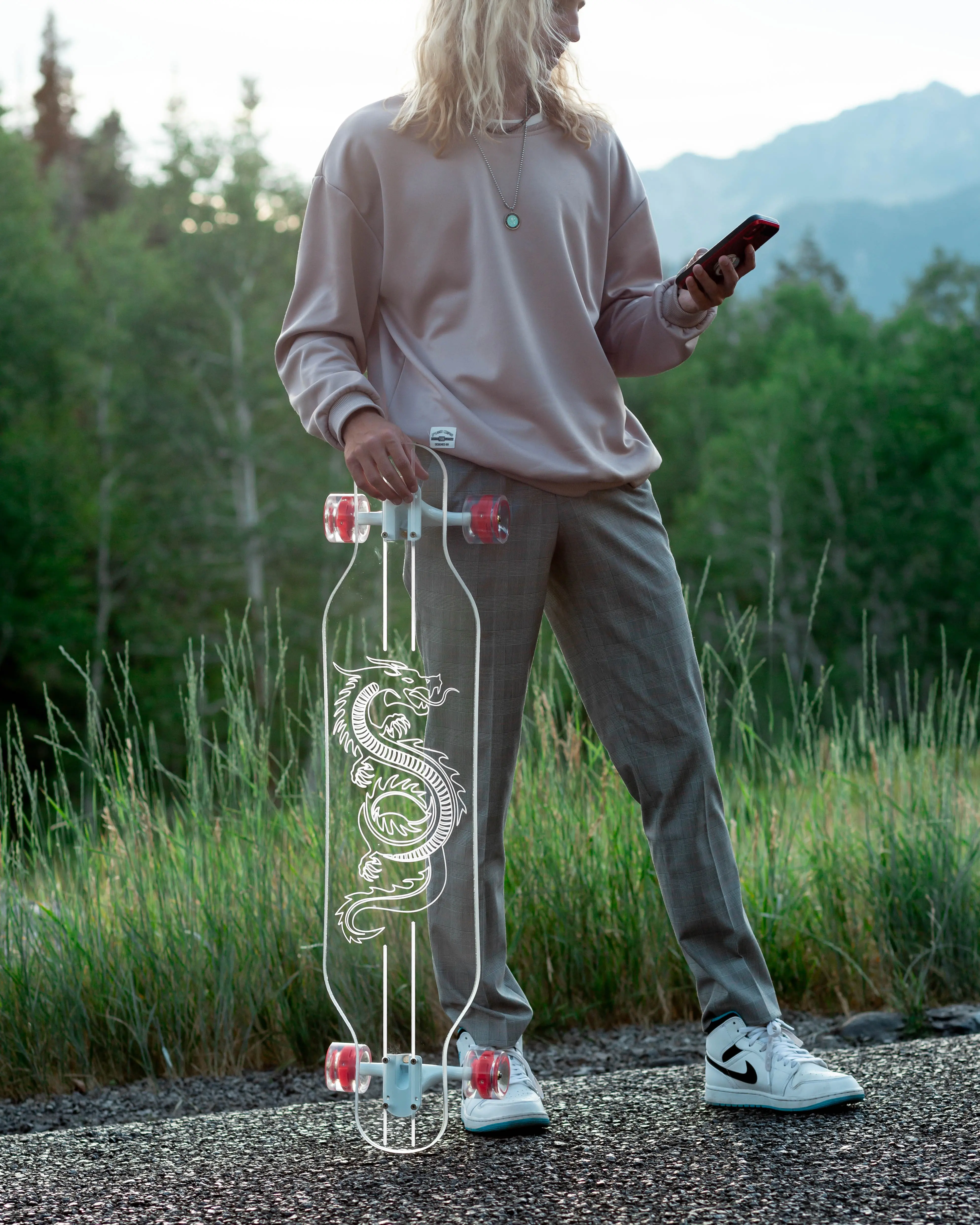 Ghost Boards Dragon longboard skateboard skateboard