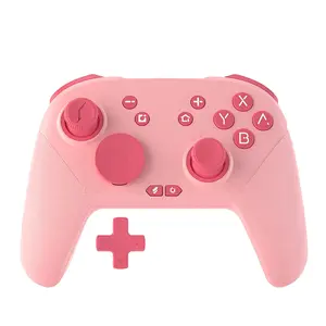 Pro Controller for Switch Gamepad with Vibration ALPS Joysticks Turbo Mechanical Buttons 6-Axis Gyroscope Pink High-Quality Vibration Experience, Accessories, Console fathersdaygift