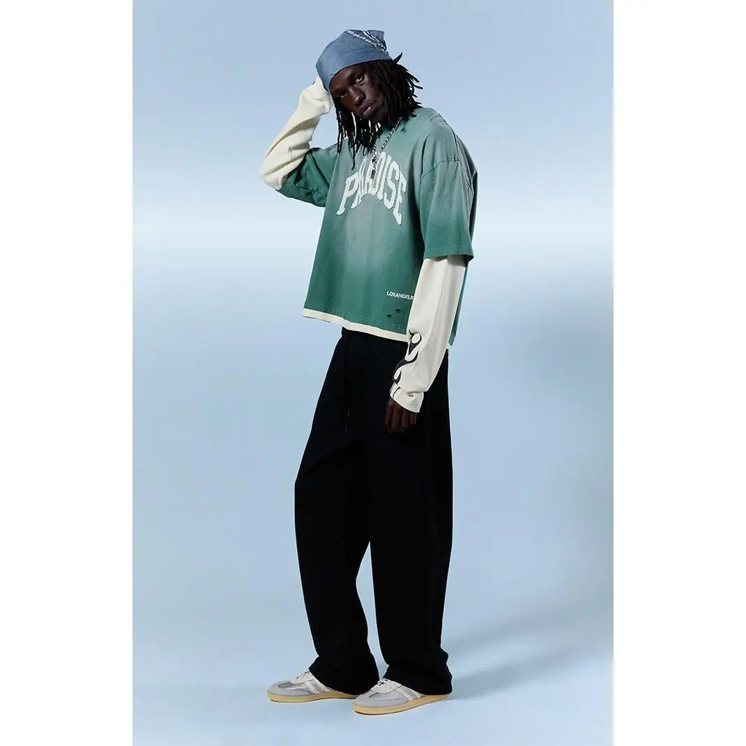 Pacsun Men's Presley Black Barrel Sweatpants