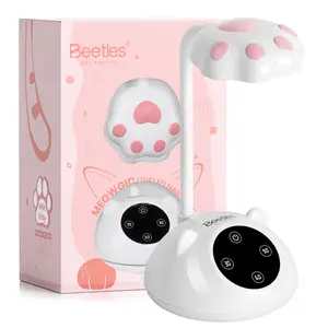 Beetles Gooseneck UV Nail Lamp - Mini LED Nail Light with 3 Timer and Countdown Display Flash Cure Lamp for Gel Polish Nails Glue Builder Gel Smart Sensor Cordless Nails Dryer