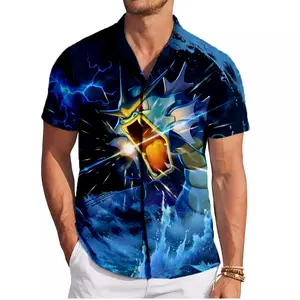 Gyarados PKM Hawaiian Shirt | Cool Summer Anime Vibes for Men & Fans