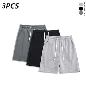 3Pack  Unisex Knit Casual Sports Sweatpants/Shorts/Capri Pants (Available in 1-pack and 3-pack options)