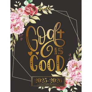 2025-2026 Christian planner: 24 Month Schedule organizer with Scripture Quotes (January 2025-December 2026) with Bible verses Paperback – July 10, 2024
