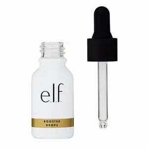 e.l.f. Skin Antioxidant Booster Drops - Lightweight Cruelty Free Skincare Serum, Infused with Vitamin C, Vitamin E & Snow Mushroom Extract for Antioxidant Support, Cruelty Free Products