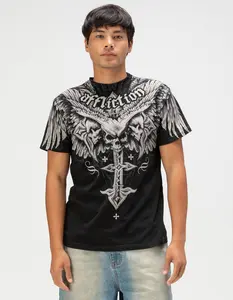 AFFLICTION Death Eyes Mens Tee