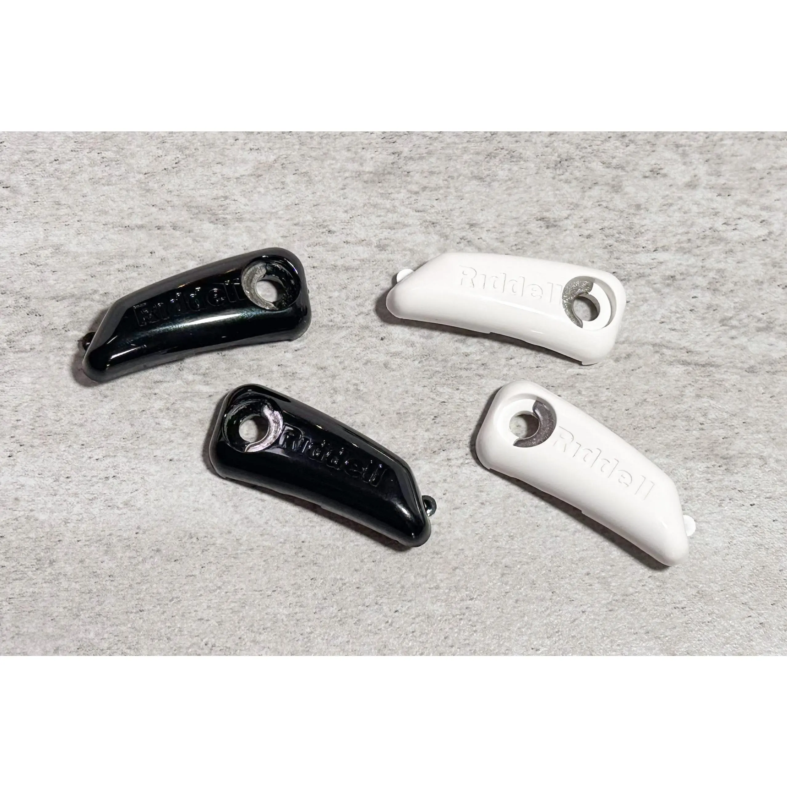 Strap-Loc Chinstrap Fastener for SpeedFlex Helmets - High Impact Plastic Chin Strap Anchor in Black or White with Included Hardware, Sports Accessories, Protective Equipment, Adjustable