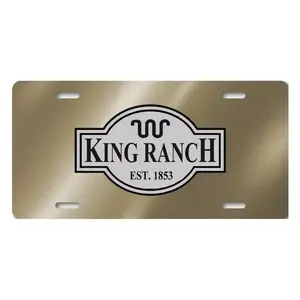 KIng Ranch logo Vanity License Plate, Vehicles Tag