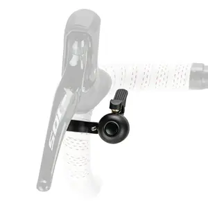 ROCKBROS Bike Bell for Road Bike with Loud Sound - Copper Alloy & Nylon Construction, Clear Crisp Sound, Easy Installation, Perfect for All Riders