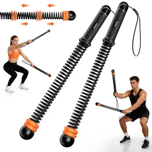 Weighted cordless battle rope, heavy-duty portable cordless battle rope, suitable for home and gym use, for both men and women, and can be used for strength training, high-intensity interval training, and low-impact cardio. full-body exercise