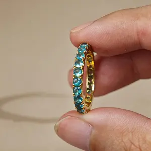 Birthstone Ring March Aquamarine