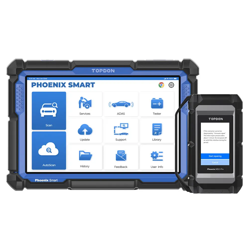 2026 TOPDON Phoenix Smart Ultra OBD2 Vehicle Diagnostic Scanner Programming Tool