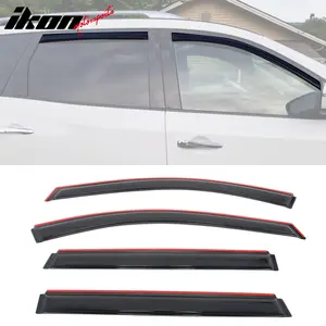 Side Window Visor Deflector for Nissan Pathfinder 2013-2020 4PC In-Channel