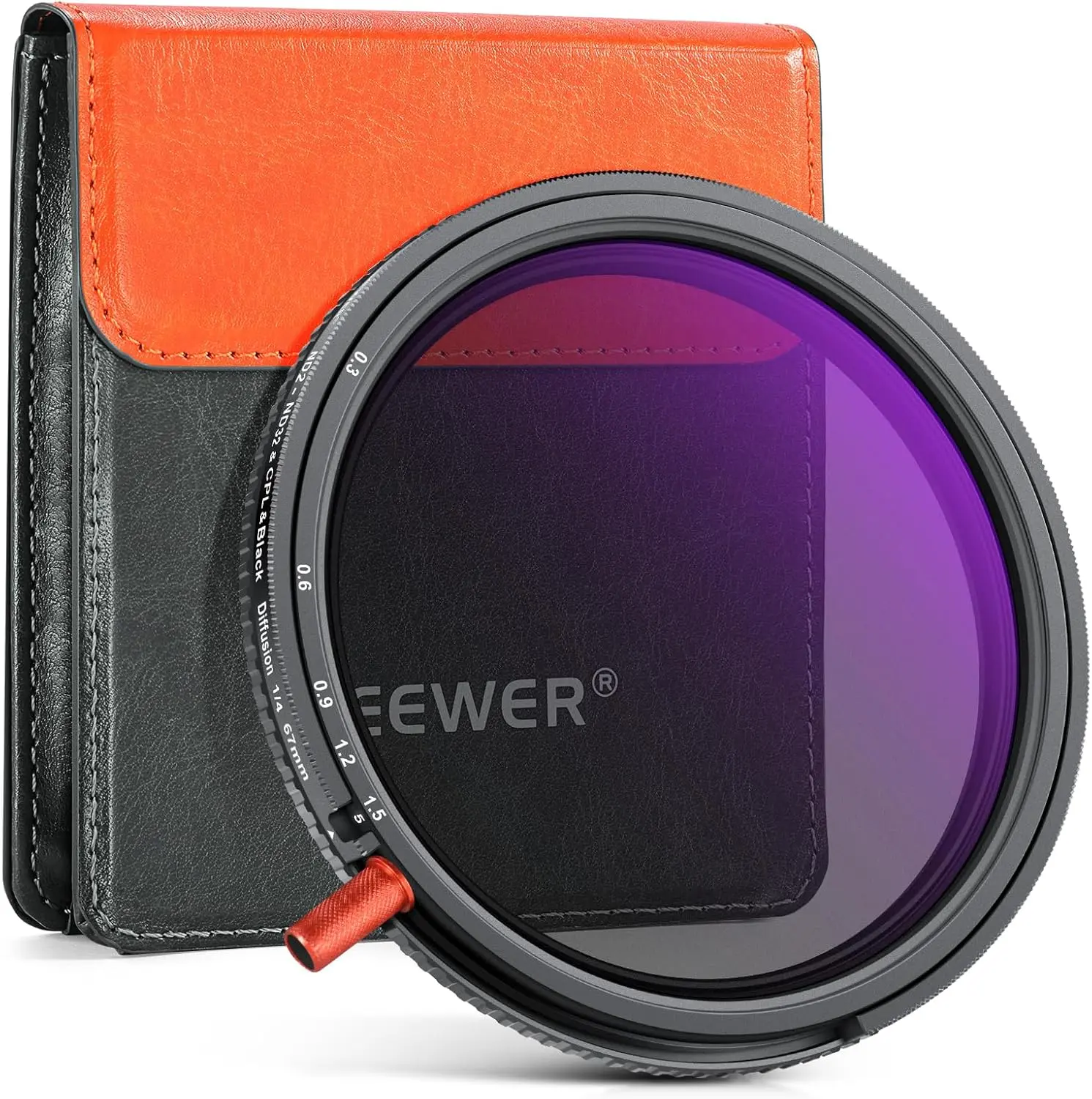 NEEWER 3 In 1 CPL + Black Diffusion 1/4 + Variable ND2-32 Filter tiktokshopbacktoschool
