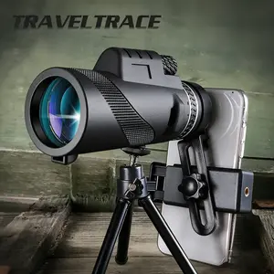 SOOYOS 80x100 HD BAK-4 Prism Monocular Telescope – High-Powered Smartphone Compatible Zoom for Bird Watching, Hunting, Concerts & Sports Games, Waterproof Night Vision with Large 50mm Objective Lens