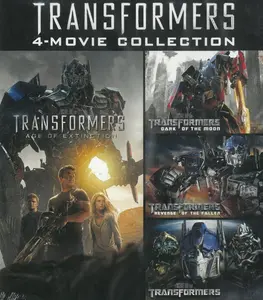 Transformers: 4-Movie Collection  [BLU-RAY MOVIE] Boxed Set, Gift Set