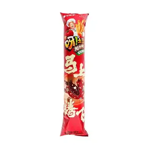 ORION Potato Sticks Tomato Flavor 96g - Crispy Hollow Fried Snacks, Perfect for Lunar New Year & Parties