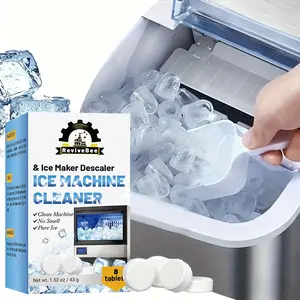 Ice Machine Cleaner Maker Descaler | For Countertop, Nugget Ice Makers, Daily Cleaning Of Ice Machines And Coffee Machines In Homes, Restaurants, Bars, Coffee Shops, Milk Tea Shops