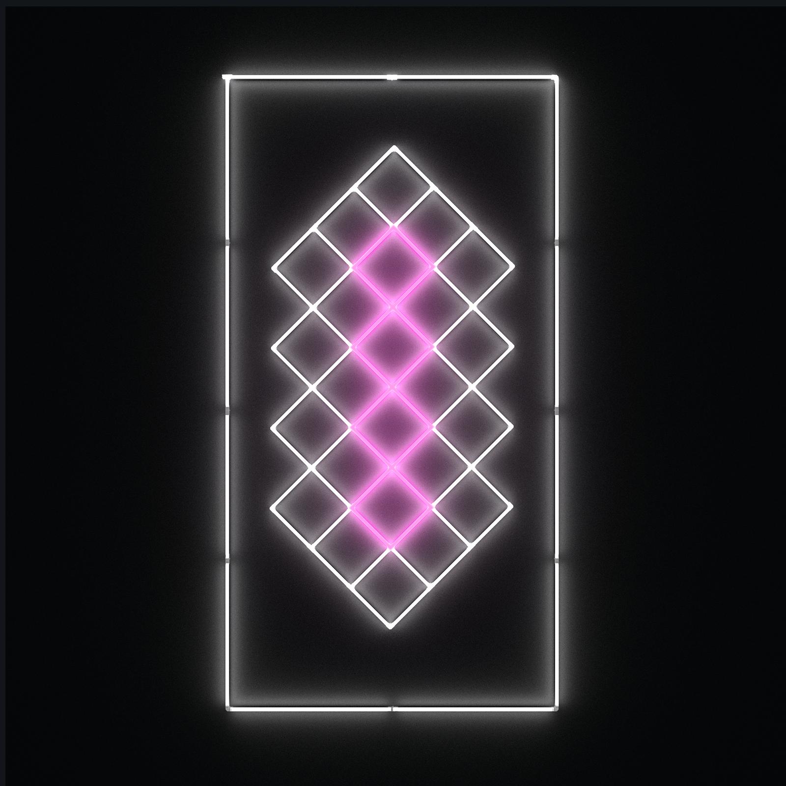 HYPERLITE Color Glow, Garage Lights, Honeycomb Design, Rectangle Frame Modular Lighting, LED Ceiling Light, 568W-624W 56800LM-62400LM, 6500K Bright White, for Garages, Workshops, Gyms, Studios,  Barber Shops, Decorative Spaces， SpringGlowUp