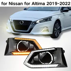Replacement Parts for Nissan Altima 2019-2022 S SR SV SL Platinum Modified Front Bumper Lamp Covers, 2 Pieces