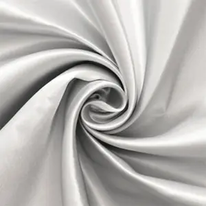 Silver Charmeuse Satin Fabric by the Yard | Silky Finish 58/60″