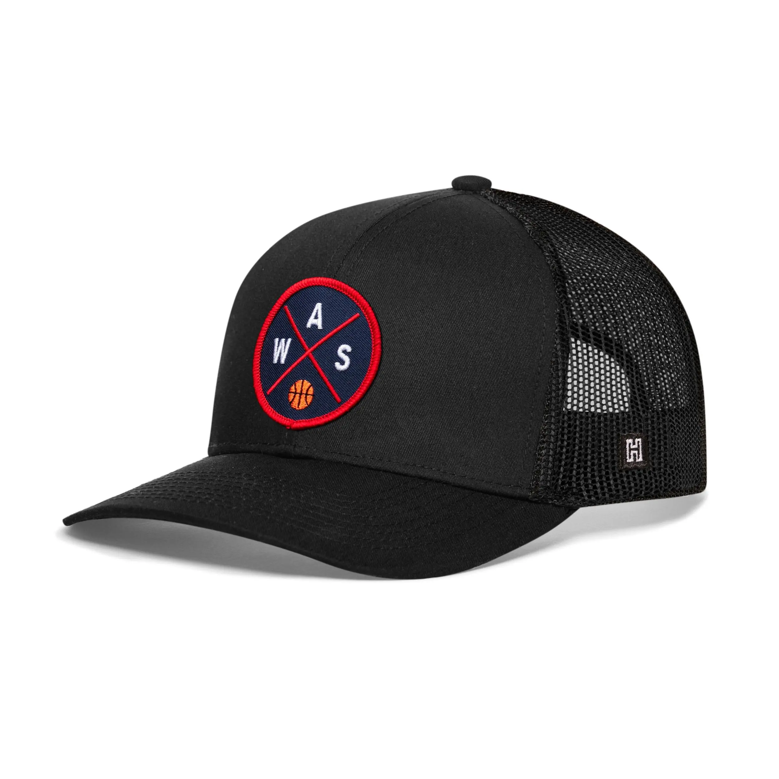Washington DC Trucker Hat  |  WAS X Basketball Snapback